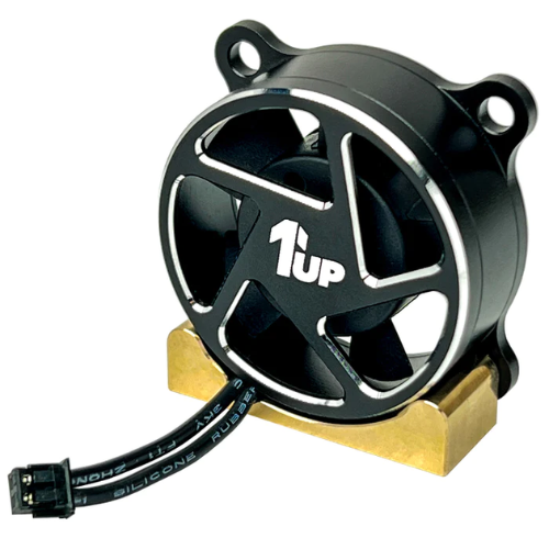 1up Racing Brass Chassis Mount For UltraLite High-Speed Fan