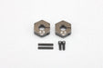 B4-011FA Yokomo Front Wheel Hexes (4.3)