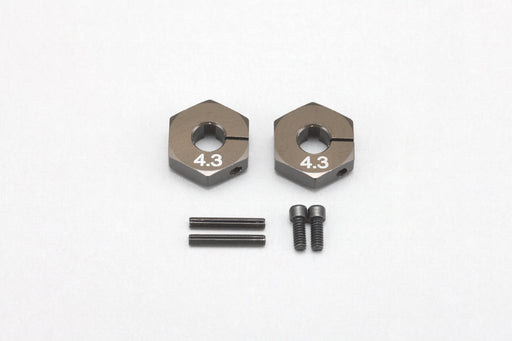 B4-011FA Yokomo Front Wheel Hexes (4.3)