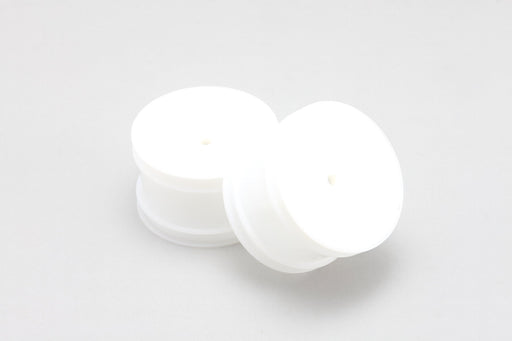 B4-827WA Yokomo 12mm Hex 1/10 Rear Buggy Wheels (White) (2)