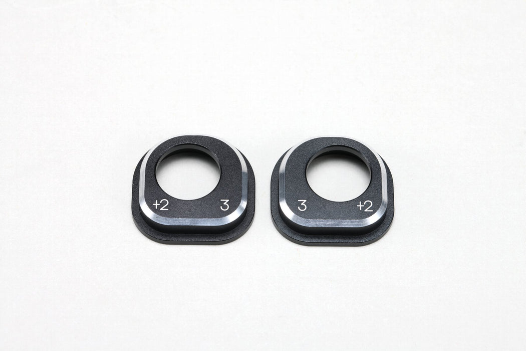 MD-DHA32 Yokomo Aluminum Diff Height Adjust 3 Gears +2mm L/R
