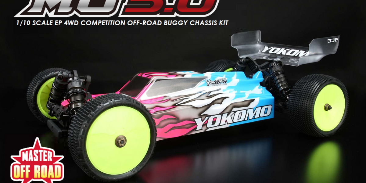 Yokomo MO3.0 Master Off-Road Buggy Kit — RC Pit Lane