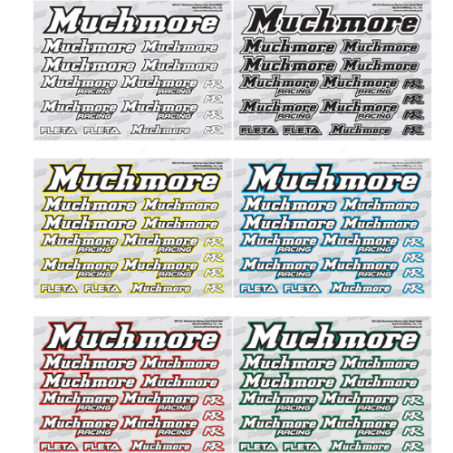 Muchmore Racing Color Decals