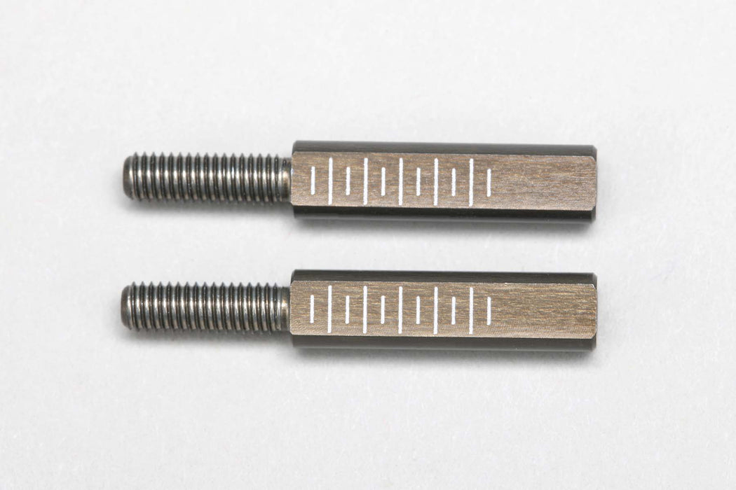 RD-008FA17 Yokomo Aluminum Φ4.5mm Rod End Adapters (17mm)