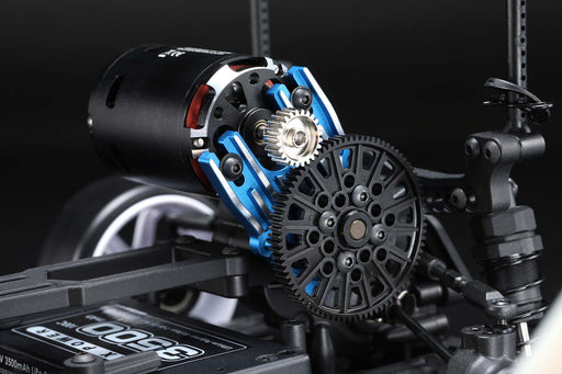 RD-304BL Yokomo Aluminum Heat Sink Motor Mount (Blue)