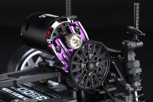 RD-304P Yokomo Aluminum Heat Sink Motor Mount (Purple)