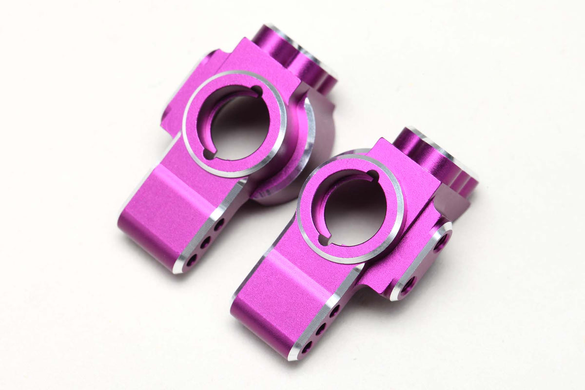 RD-415ARP Yokomo Aluminum Rear Hub Carriers (Purple) — RC Pit Lane