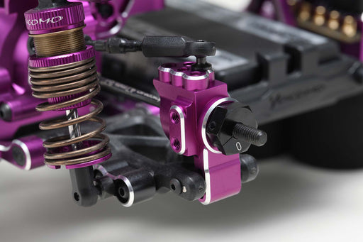 RD-415ARP Yokomo Aluminum Rear Hub Carriers (Purple)