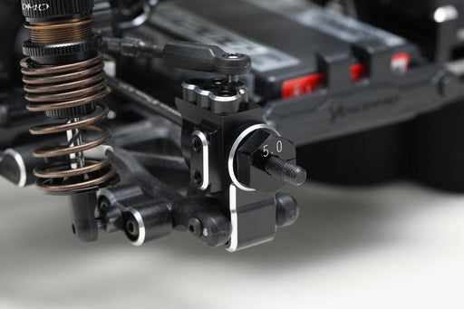 RD-415AR Yokomo Aluminum Rear Hub Carriers (Black)