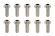 RP-041081A Racing Performer M3x8mm Titanium Button Head Socket Screw