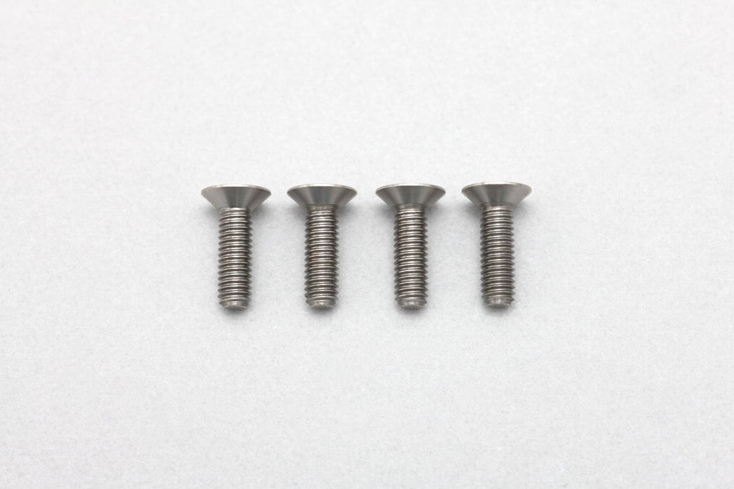 RP-042-10A Racing Performer M3x10mm Titanium Flat Head Socket Screw