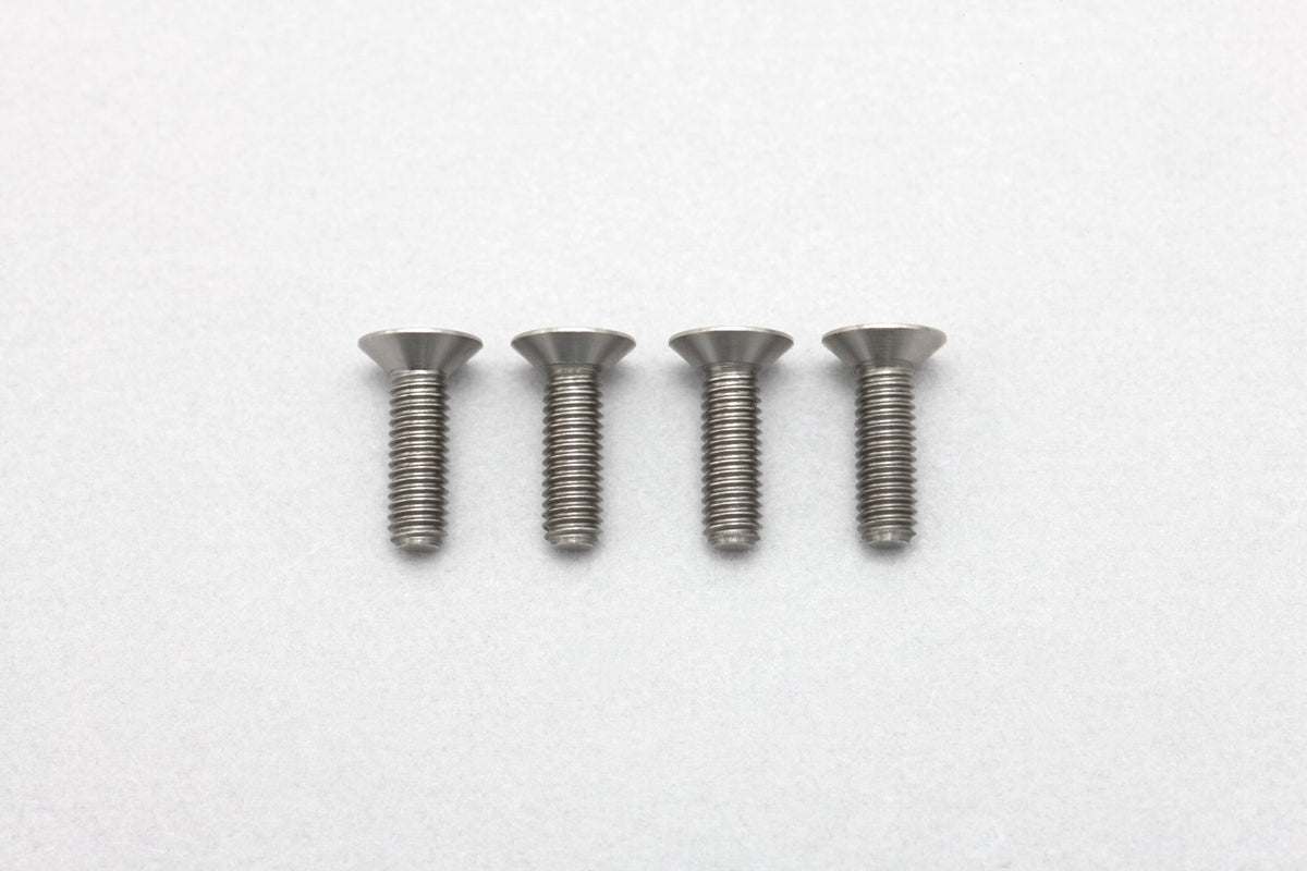 RP-042-10A Racing Performer M3x10mm Titanium Flat Head Socket Screw (4 ...