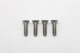 RP-042-12A Racing Performer M3x12mm Titanium Flat Head Socket Screw