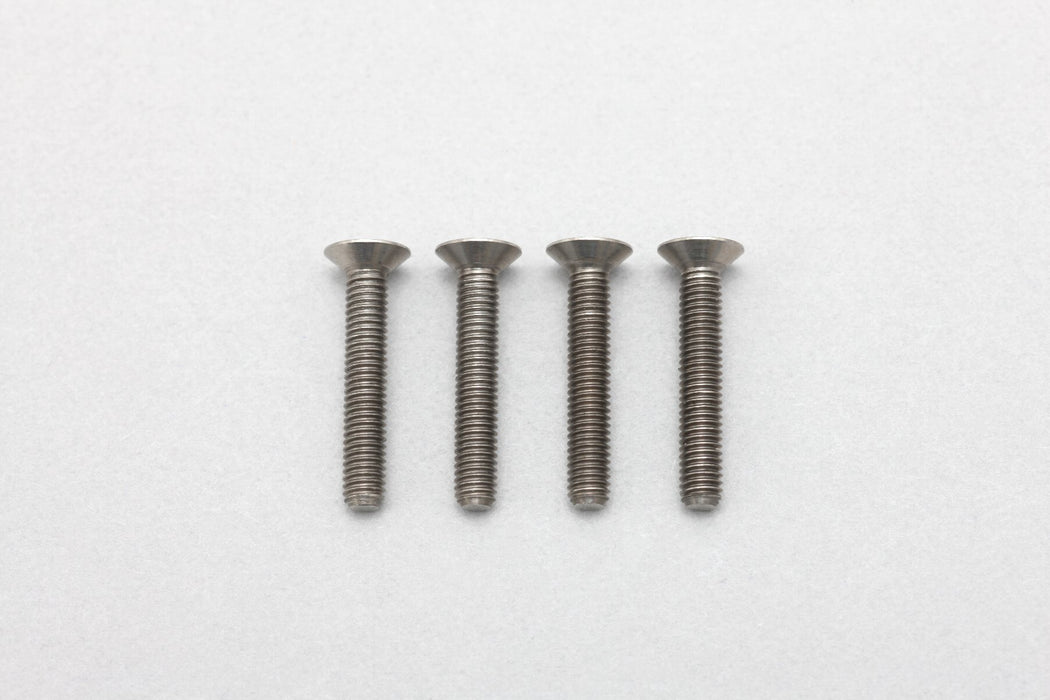 RP-042-18A Racing Performer M3x18mm Titanium Flat Head Socket Screw
