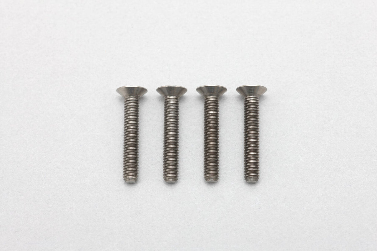 RP-042-18A Racing Performer M3x18mm Titanium Flat Head Socket Screw (4 ...