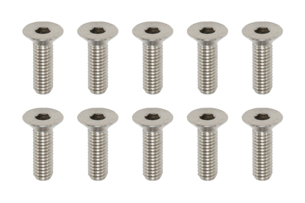 RP-042101A Racing Performer M3x10mm Titanium Flat Head Socket Screw