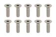 RP-042101A Racing Performer M3x10mm Titanium Flat Head Socket Screw