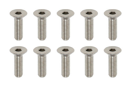 RP-042101A Racing Performer M3x10mm Titanium Flat Head Socket Screw