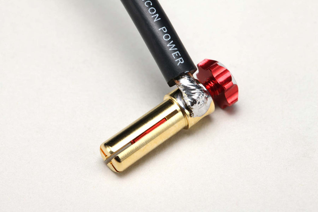RP-124-5 Yokomo Racing Performer Quick Lock Connector w/5mm Bullet Plugs