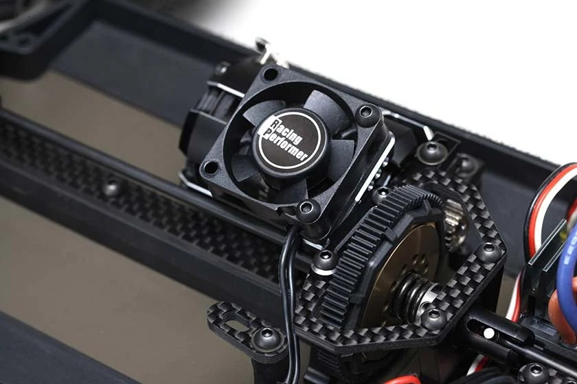 S4-CFMU Yokomo Aluminum Cooling Fan Mount (Upper) 01