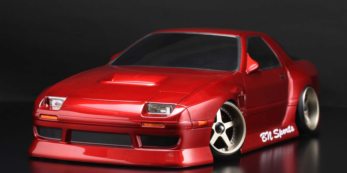 SD-FCBNB Yokomo BN Sports Mazda FC RX-7 Drift Body Set w/Light