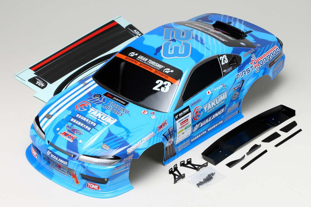SD-MS15BLB Yokomo Mercury SAYAKA Special S15 Pre-painted/Pre-cut Body