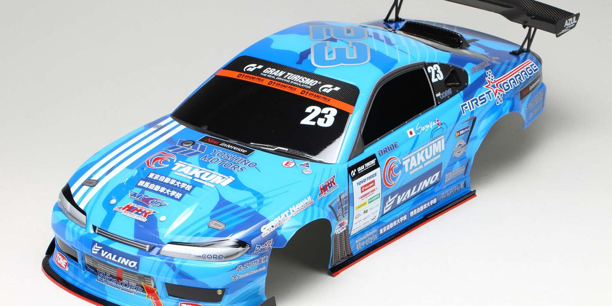 SD-MS15BLB Yokomo Mercury SAYAKA Special S15 Pre-painted/Pre-cut