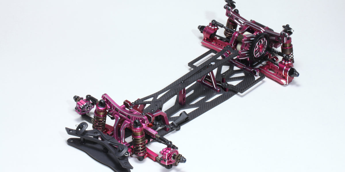 YOKO専用 ローズピンクブラウン3セット Yokomo Super Drift SD3.0 Competition Kit (Pink) (Limited Edition