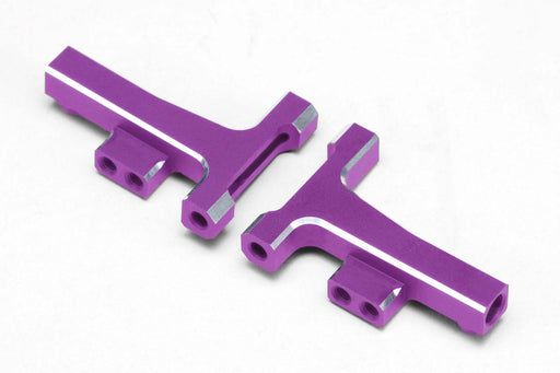 Y2-008FTP Yokomo Aluminum Front Lower Short "T" Arms (Purple)
