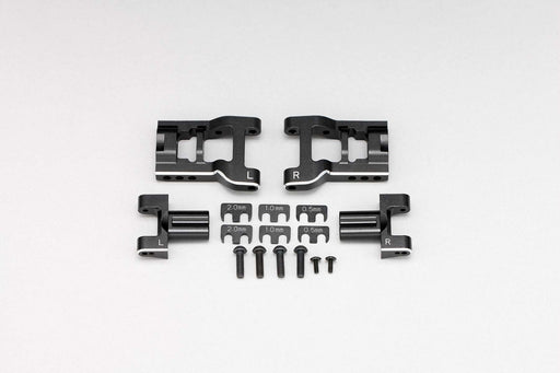 Y2-008RASA Yokomo Adjustable Rear Short "H" Arm Kit (Black)