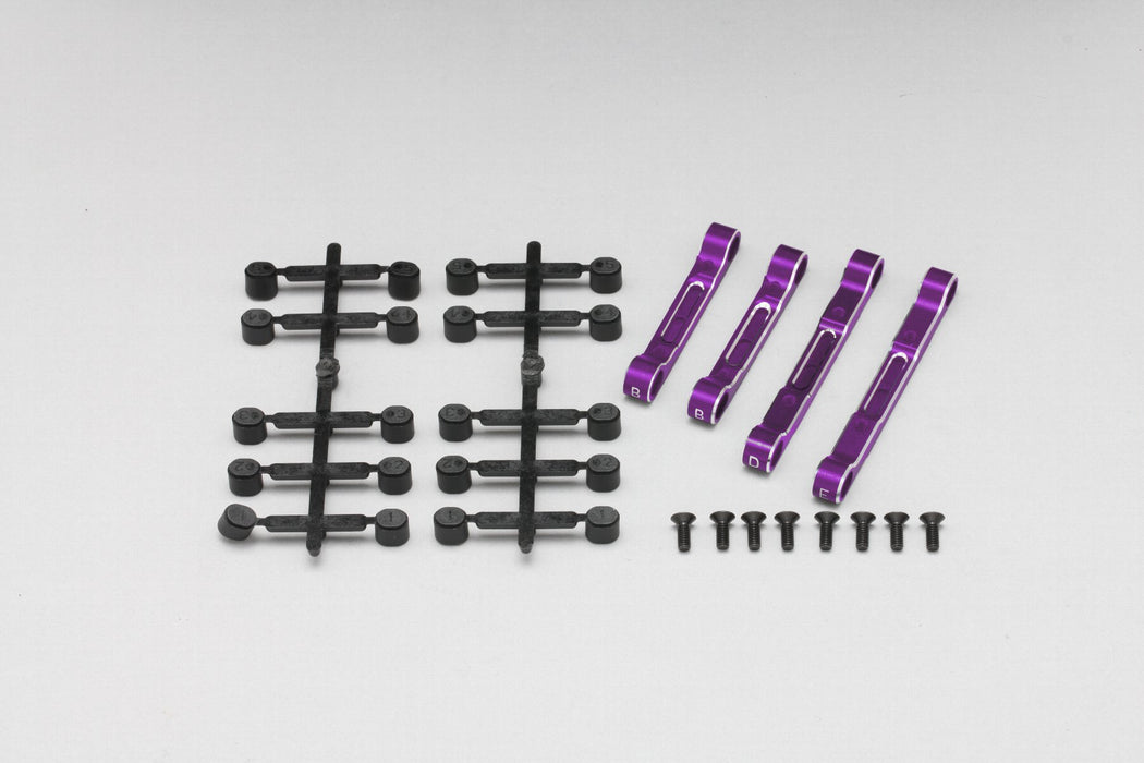 Y2-301APA Aluminum Adjustable Suspension Mount Set Purple