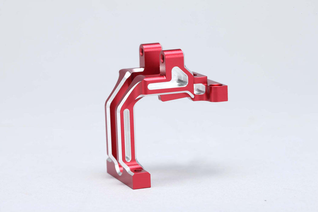 Y2-302DRLA Yokomo Aluminum Lightweight Integrated Front Bulkhead (Red)