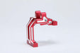 Y2-302DRLA Yokomo Aluminum Lightweight Integrated Front Bulkhead (Red)
