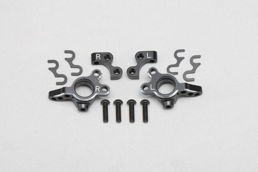 Y2-415SALA Yokomo Aluminum Lightweight Front Steering Block (Variable Kingpin Angle)