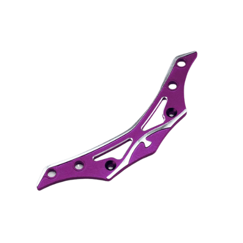 Y2-P001BA Yokomo Aluminum Front Bumper Brace (Purple)