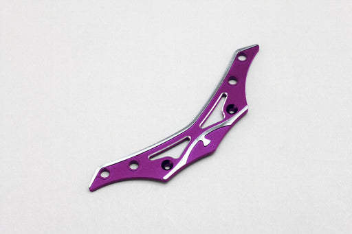 Y2-P001BA Yokomo Aluminum Front Bumper Brace (Purple)