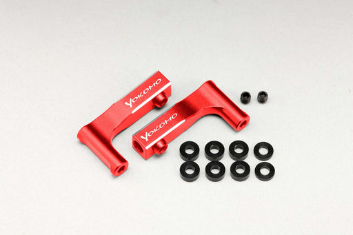 Y2-R08FUIA Yokomo Aluminum Front Upper Suspension "I" Arms (Red)