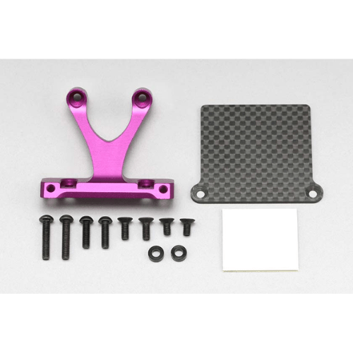 Y2-REM-PA Yokomo Rear ESC Mount Set (Purple)