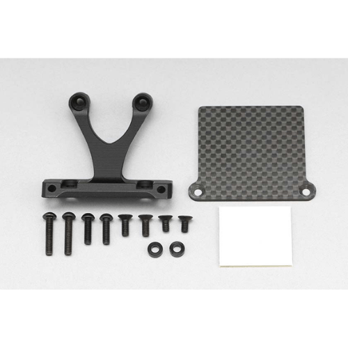 Y2-REMA Yokomo Rear ESC Mount Set (Black)