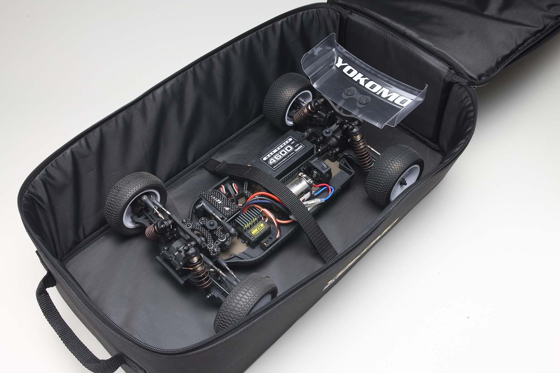 Yoko Machine Back View YT-28MB Yokomo Machine Bag — RC Pit Lane