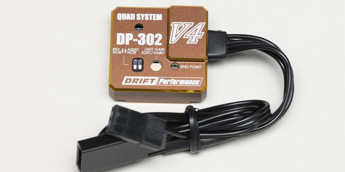 Yokomo DP-302 V4 Drift Performance Steering Gyro (Bronze) — RC Pit