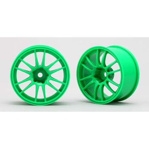 Yokomo Enkei Racing GTC 01 Wheel (Green)