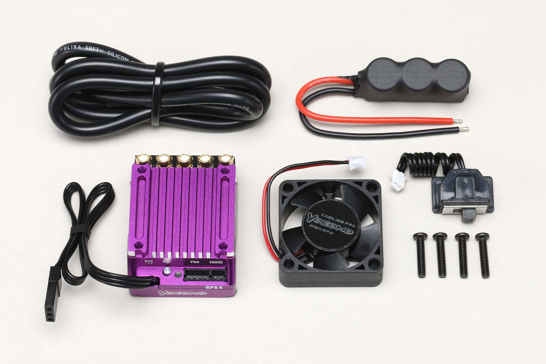Yokomo Racing Performer RPX4 Drift Spec Brushless ESC (Purple) — RC Pit ...