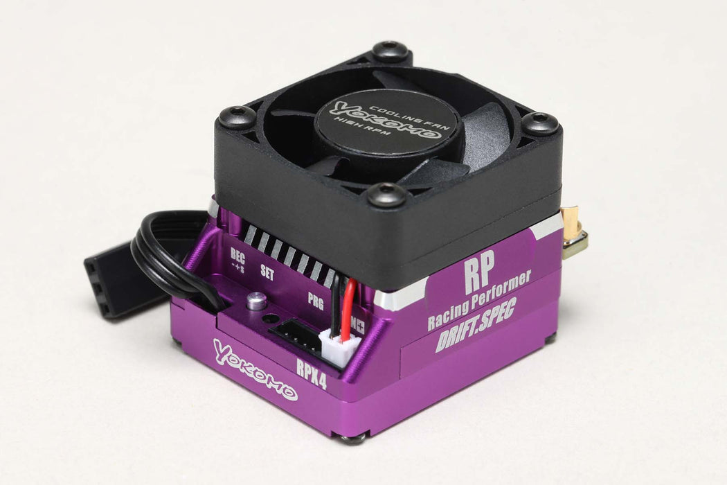 Yokomo Racing Performer RPX4 Drift Spec Brushless ESC (Purple)