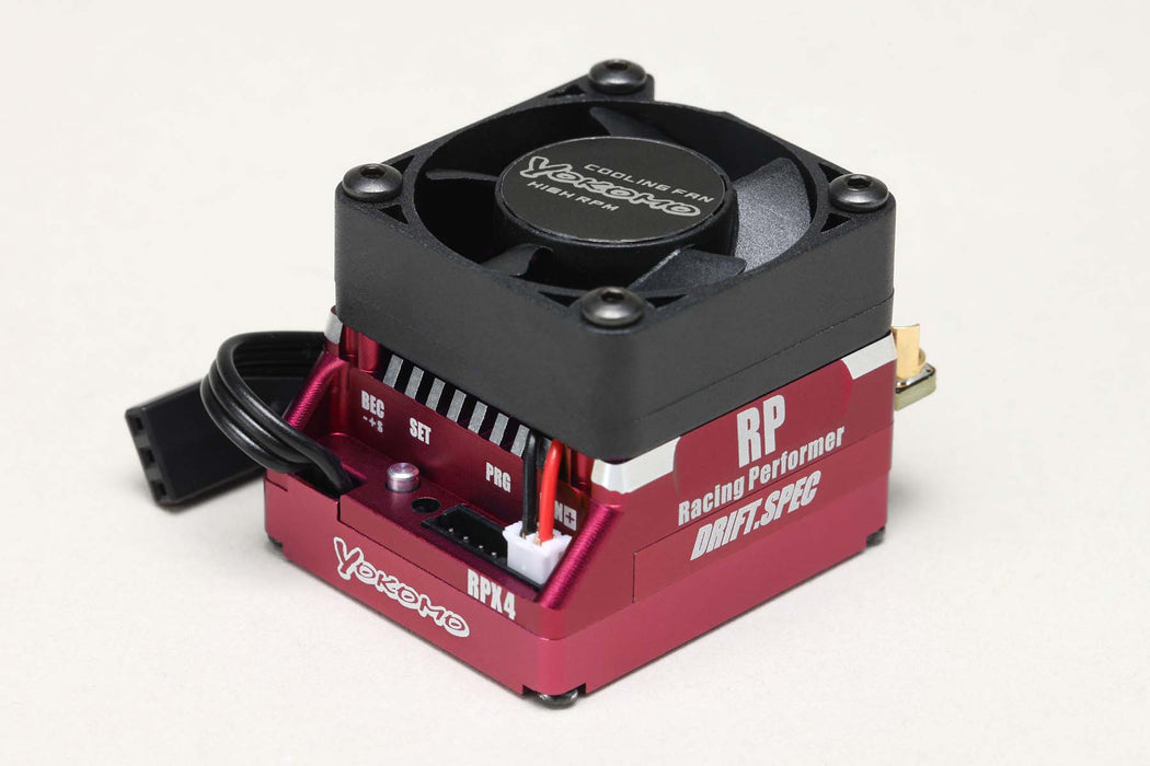 Yokomo Racing Performer RPX4 Drift Spec Brushless ESC (Red)