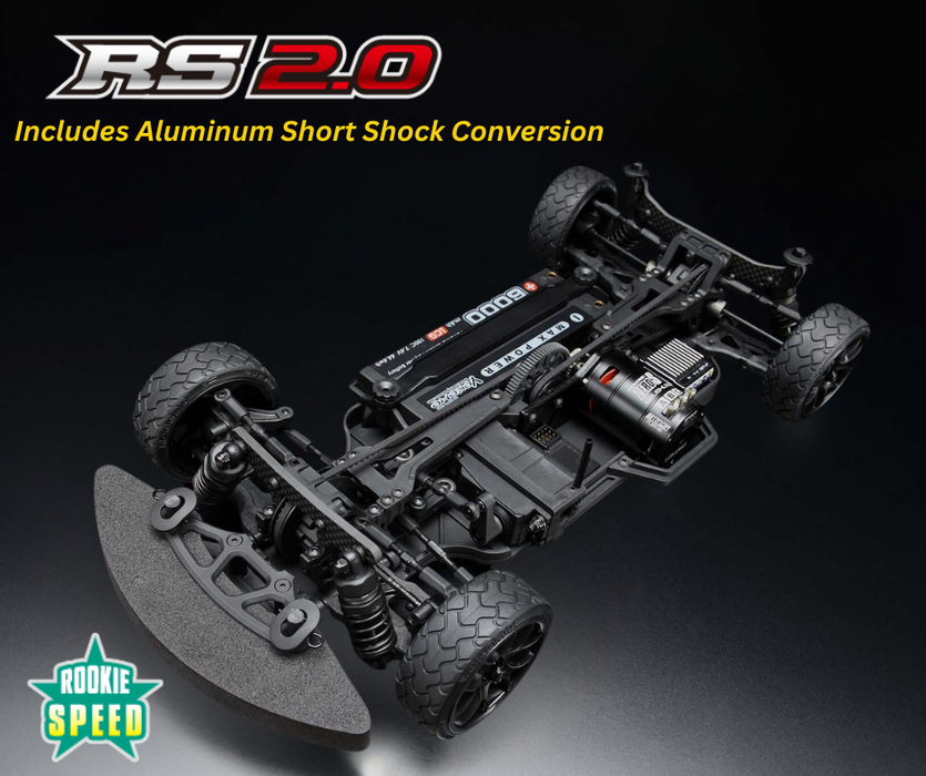 Yokomo Rookie Speed RS2.0 Assembly Chassis Kit w/Aluminum Short Shock Conversion