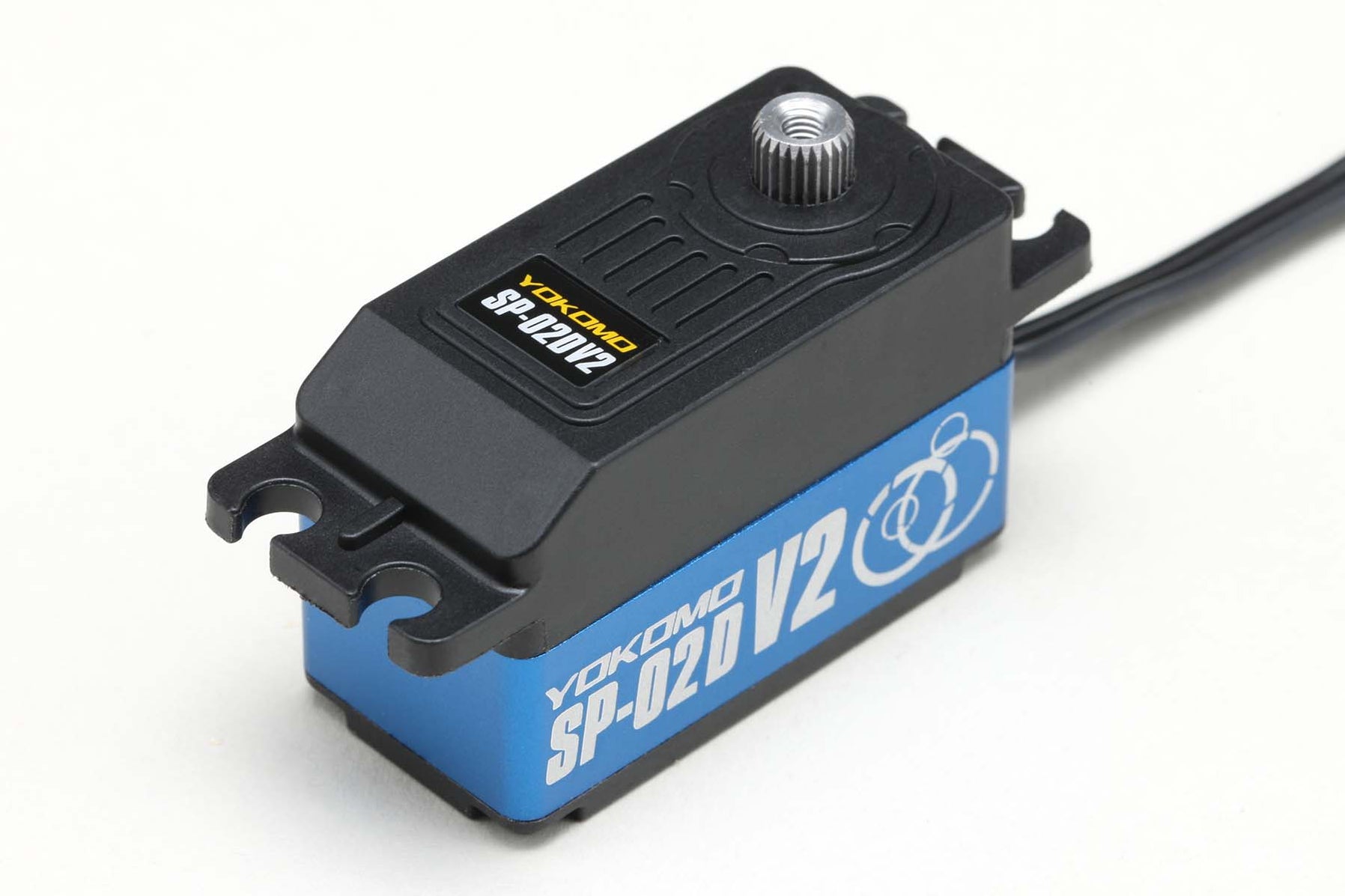 Yokomo SP-02D V2 Programable Digital Low Profile RWD Drift Servo (Blue ...