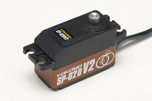 Yokomo SP-02D V2 Programable Digital Low Profile RWD Drift Servo (Bronze)