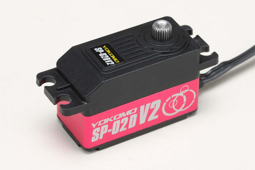 Yokomo SP-02D V2 Programable Digital Low Profile RWD Drift Servo (Pink)