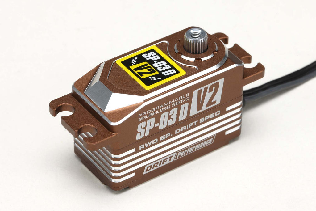 Yokomo SP-03 D V2 Programable Brushless Drift Servo (Bronze) — RC